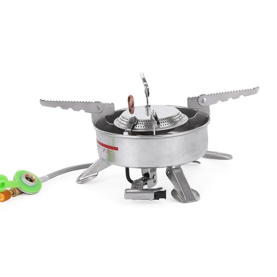 BRS-10 Outdoor Portable Camping Picnic Split-Type Stainless Steel Butane Gas Stove Cooker Burner Big Power Large Blaze BRS-10 Outdoor Portable Camping Picnic Split-Type Stainless Steel Butane Gas Stove Cooker Burner Big Power Large Blaze