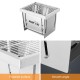 Outdoor Stainless Steel Grill Portable Wood Burning Camping Stove Folding BBQ Grill Windproof Camping Picnic Tool For Home Park Use Outdoor Stainless Steel Grill Portable Wood Burning Camping Stove Folding BBQ Grill Windproof Camping Picnic Tool For Home Park Use