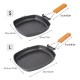 Outdoor Camping Frying Pan Ultralight Iron Steak Pot with Foldable Handle Cooking Tableware Outdoor Camping Frying Pan Ultralight Iron Steak Pot with Foldable Handle Cooking Tableware
