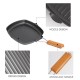 Outdoor Camping Frying Pan Ultralight Iron Steak Pot with Foldable Handle Cooking Tableware Outdoor Camping Frying Pan Ultralight Iron Steak Pot with Foldable Handle Cooking Tableware