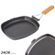Outdoor Camping Frying Pan Ultralight Iron Steak Pot with Foldable Handle Cooking Tableware Outdoor Camping Frying Pan Ultralight Iron Steak Pot with Foldable Handle Cooking Tableware
