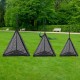 Outdoor Triangles Drying Net PVC Hangings Net Bag Foldable Storage Bag Camping Hangings Insect-proof Food Packs Outdoor Triangles Drying Net PVC Hangings Net Bag Foldable Storage Bag Camping Hangings Insect-proof Food Packs