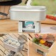 Lunch Box Mini Cutting Board Combo Set with Mini Folding Stove Steaming Rack Folding Windshield Fork Spoon Chopsticks Lunch Box Mini Cutting Board Combo Set with Mini Folding Stove Steaming Rack Folding Windshield Fork Spoon Chopsticks