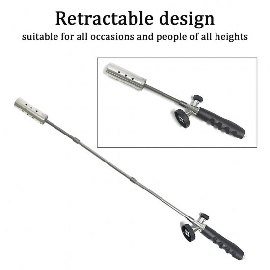 Waterproof Weeding Fires Machine Grass Burners Blowtorch Multipurpose Grass Remove Torch Welding Tool for Outdoor Picnic BBQ Camping Weeders Waterproof Weeding Fires Machine Grass Burners Blowtorch Multipurpose Grass Remove Torch Welding Tool for Outdoor Picnic BBQ Camping Weeders