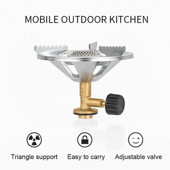 15kg Load Capacity Outdoor Camping Stoves Portable Grill Heads Gases Stoves Burners Windproof Picnic Stoves Outdoor Cooking Picnic Hiking Practical Tool 15kg Load Capacity Outdoor Camping Stoves Portable Grill Heads Gases Stoves Burners Windproof Picnic Stoves Outdoor Cooking Picnic Hiking Practical Tool