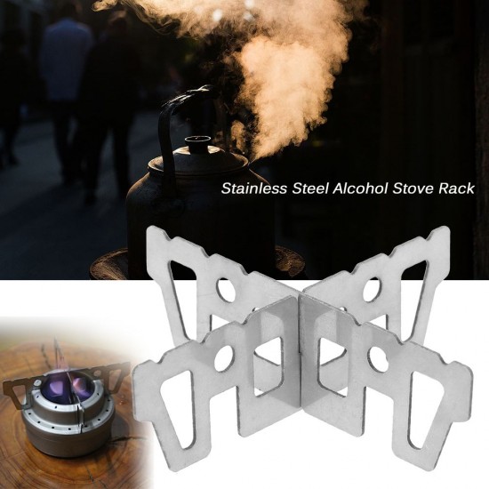 Stainless Steel Alcohol Stove Rack Cross Stand Outdoor Camping Stove Stand Support Rack Stainless Steel Alcohol Stove Rack Cross Stand Outdoor Camping Stove Stand Support Rack
