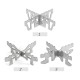 Stainless Steel Alcohol Stove Rack Cross Stand Outdoor Camping Stove Stand Support Rack Stainless Steel Alcohol Stove Rack Cross Stand Outdoor Camping Stove Stand Support Rack