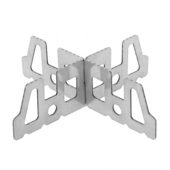 Stainless Steel Alcohol Stove Rack Cross Stand Outdoor Camping Stove Stand Support Rack Stainless Steel Alcohol Stove Rack Cross Stand Outdoor Camping Stove Stand Support Rack