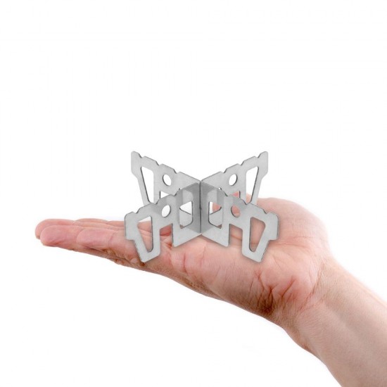 Stainless Steel Alcohol Stove Rack Cross Stand Outdoor Camping Stove Stand Support Rack Stainless Steel Alcohol Stove Rack Cross Stand Outdoor Camping Stove Stand Support Rack