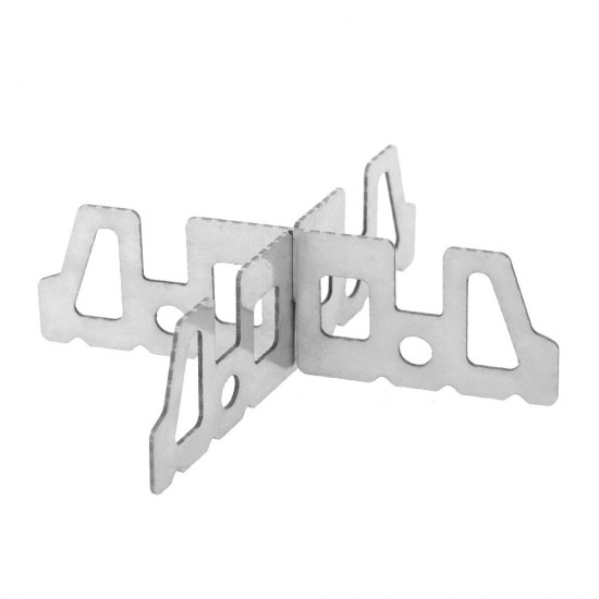 Stainless Steel Alcohol Stove Rack Cross Stand Outdoor Camping Stove Stand Support Rack Stainless Steel Alcohol Stove Rack Cross Stand Outdoor Camping Stove Stand Support Rack