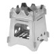 Outdoor Camping Stove Portable Folding Pocket Backpacking Wood Stove with Alcohol Tray for Camping Fishing Hiking Outdoor Camping Stove Portable Folding Pocket Backpacking Wood Stove with Alcohol Tray for Camping Fishing Hiking