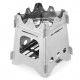 Outdoor Camping Stove Portable Folding Pocket Backpacking Wood Stove with Alcohol Tray for Camping Fishing Hiking Outdoor Camping Stove Portable Folding Pocket Backpacking Wood Stove with Alcohol Tray for Camping Fishing Hiking