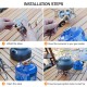 5800W Foldable Camping Gas Stove 3 Burners Piezo Ignition Lightweight Windproof Backpacking Stove Outdoor Cooking Stove for Camping Hiking Picnics 5800W Foldable Camping Gas Stove 3 Burners Piezo Ignition Lightweight Windproof Backpacking Stove Outdoor Cooking Stove for Camping Hiking Picnics