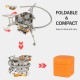 5800W Foldable Camping Gas Stove 3 Burners Piezo Ignition Lightweight Windproof Backpacking Stove Outdoor Cooking Stove for Camping Hiking Picnics 5800W Foldable Camping Gas Stove 3 Burners Piezo Ignition Lightweight Windproof Backpacking Stove Outdoor Cooking Stove for Camping Hiking Picnics