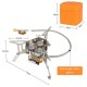 5800W Foldable Camping Gas Stove 3 Burners Piezo Ignition Lightweight Windproof Backpacking Stove Outdoor Cooking Stove for Camping Hiking Picnics 5800W Foldable Camping Gas Stove 3 Burners Piezo Ignition Lightweight Windproof Backpacking Stove Outdoor Cooking Stove for Camping Hiking Picnics