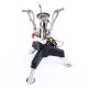 Hiking Camping Foldable Tripod Bracket Transfer Head for Gas Canister Tank Stove Holder Hiking Camping Foldable Tripod Bracket Transfer Head for Gas Canister Tank Stove Holder