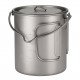 Aomiun Ultralight 750ml Titanium Pot Portable Titanium Water Mug Cup with Lid and Foldable Handle Outdoor Camping Cooking Picnic Aomiun Ultralight 750ml Titanium Pot Portable Titanium Water Mug Cup with Lid and Foldable Handle Outdoor Camping Cooking Picnic