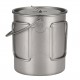 Aomiun Ultralight 750ml Titanium Pot Portable Titanium Water Mug Cup with Lid and Foldable Handle Outdoor Camping Cooking Picnic Aomiun Ultralight 750ml Titanium Pot Portable Titanium Water Mug Cup with Lid and Foldable Handle Outdoor Camping Cooking Picnic