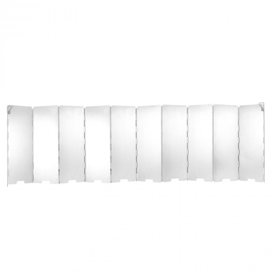 10 Plates Foldable Windscreen for Outdoor Camping Stoves Gas Stove Wind Shield Screens Windshield 10 Plates Foldable Windscreen for Outdoor Camping Stoves Gas Stove Wind Shield Screens Windshield