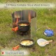 10 Plates Foldable Windscreen for Outdoor Camping Stoves Gas Stove Wind Shield Screens Windshield 10 Plates Foldable Windscreen for Outdoor Camping Stoves Gas Stove Wind Shield Screens Windshield