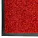 Doormat Washable Red 40x60 cm Doormat Washable Red 40x60 cm