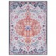 Printed Rug Multicolour 120x160 cm Fabric Printed Rug Multicolour 120x160 cm Fabric