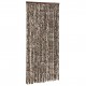 Insect Curtain Brown and White 100x220 cm Chenille Insect Curtain Brown and White 100x220 cm Chenille