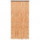 Insect Curtain Ochre and White 100x220 cm Chenille Insect Curtain Ochre and White 100x220 cm Chenille