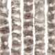 Insect Curtain Taupe and White 90x220 cm Chenille Insect Curtain Taupe and White 90x220 cm Chenille