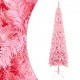Slim Christmas Tree Pink 240 cm Slim Christmas Tree Pink 240 cm