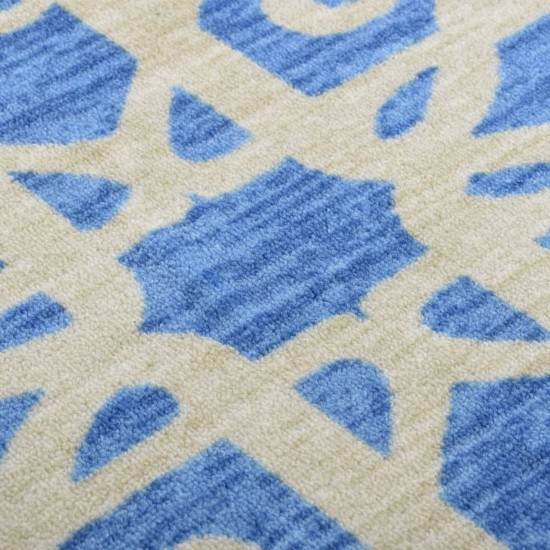 Carpet Runner Blue 80x300 cm Carpet Runner Blue 80x300 cm