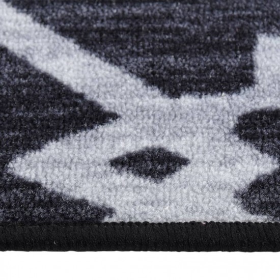 Carpet Runner Black 80x250 cm Carpet Runner Black 80x250 cm