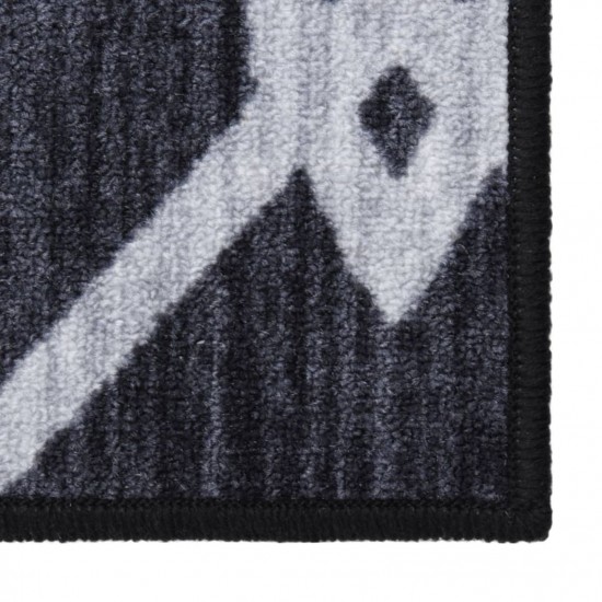 Carpet Runner Black 80x250 cm Carpet Runner Black 80x250 cm