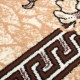 Runner Rug BCF Beige 80x300 cm Runner Rug BCF Beige 80x300 cm
