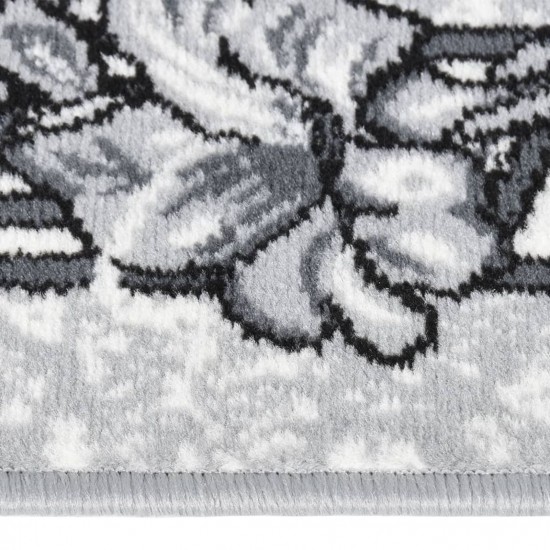Runner Rug BCF Grey 80x450 cm Runner Rug BCF Grey 80x450 cm
