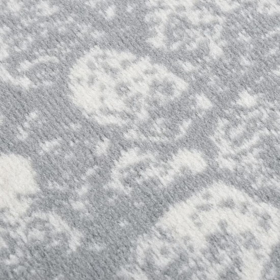 Runner Rug BCF Grey 80x450 cm Runner Rug BCF Grey 80x450 cm