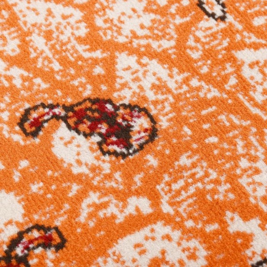 Runner Rug BCF Terracotta 80x350 cm Runner Rug BCF Terracotta 80x350 cm