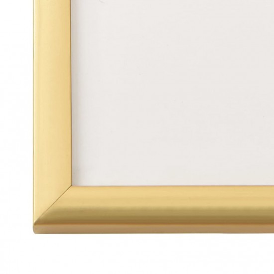 Photo Frames Collage 5 pcs for Wall or Table Gold 50x70 cm MDF Photo Frames Collage 5 pcs for Wall or Table Gold 50x70 cm MDF