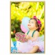 Photo Frames Collage 5 pcs for Wall or Table Gold 50x70 cm MDF Photo Frames Collage 5 pcs for Wall or Table Gold 50x70 cm MDF