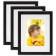 3D Box Photo Frames 3 pcs Black 20x25 cm for 13x18 cm Picture 3D Box Photo Frames 3 pcs Black 20x25 cm for 13x18 cm Picture