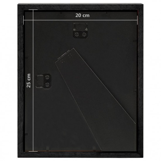 3D Box Photo Frames 3 pcs Black 20x25 cm for 13x18 cm Picture 3D Box Photo Frames 3 pcs Black 20x25 cm for 13x18 cm Picture
