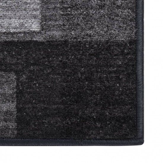 Carpet Runner Anthracite 80x200 cm Anti Slip Carpet Runner Anthracite 80x200 cm Anti Slip