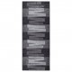 Carpet Runner Anthracite 80x200 cm Anti Slip Carpet Runner Anthracite 80x200 cm Anti Slip