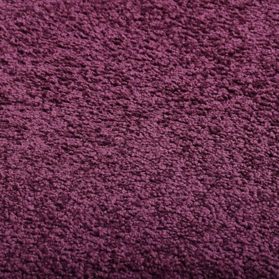 Soft Pile Rug Anti-slip 57x150 cm Purple Soft Pile Rug Anti-slip 57x150 cm Purple