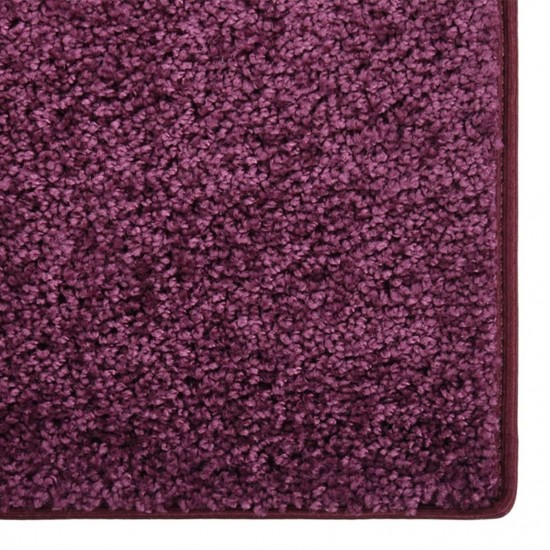 Soft Pile Rug Anti-slip 57x150 cm Purple Soft Pile Rug Anti-slip 57x150 cm Purple