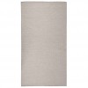 Outdoor Flatweave Rug 80x150 cm Taupe