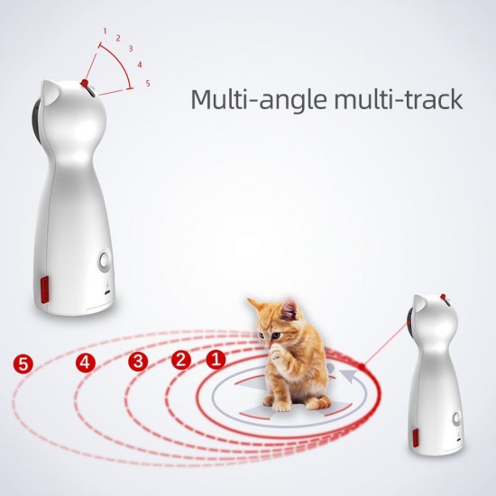 Cat Interactive Toy Auto Rotating Light Chaser Toy for Cats Cat Interactive Toy Auto Rotating Light Chaser Toy for Cats