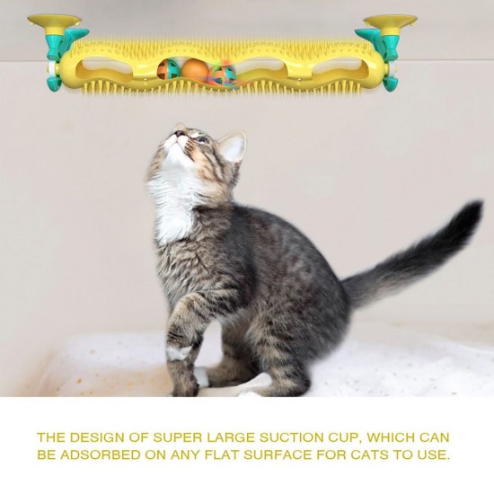 Cat Tracks Cat Toy Pet Interactive Toy Cat Scratching Tickle Toy with Catnip Glowing Balls Cat Tracks Cat Toy Pet Interactive Toy Cat Scratching Tickle Toy with Catnip Glowing Balls