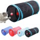 Collapsible Cat Tunnel Interactive Play Toy with Ringbell Ball for Hiding Hunting and Resting Ideal for Multi-cat and Independent Play Collapsible Cat Tunnel Interactive Play Toy with Ringbell Ball for Hiding Hunting and Resting Ideal for Multi-cat and Independent Play