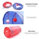 Collapsible Cat Tunnel Interactive Play Toy with Ringbell Ball for Hiding Hunting and Resting Ideal for Multi-cat and Independent Play Collapsible Cat Tunnel Interactive Play Toy with Ringbell Ball for Hiding Hunting and Resting Ideal for Multi-cat and Independent Play